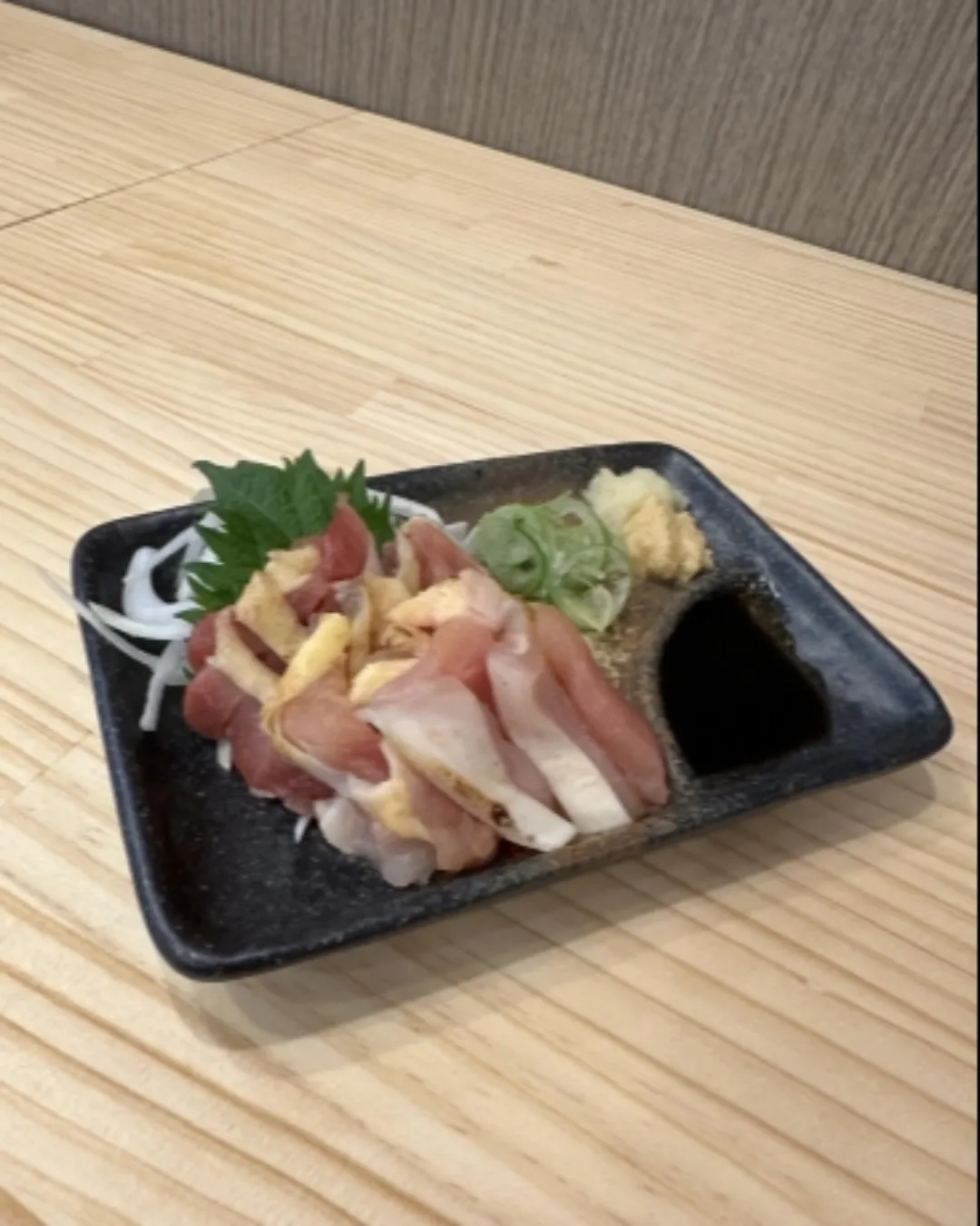 《黒薩摩鶏刺し＆肝刺し×愛媛地酒》