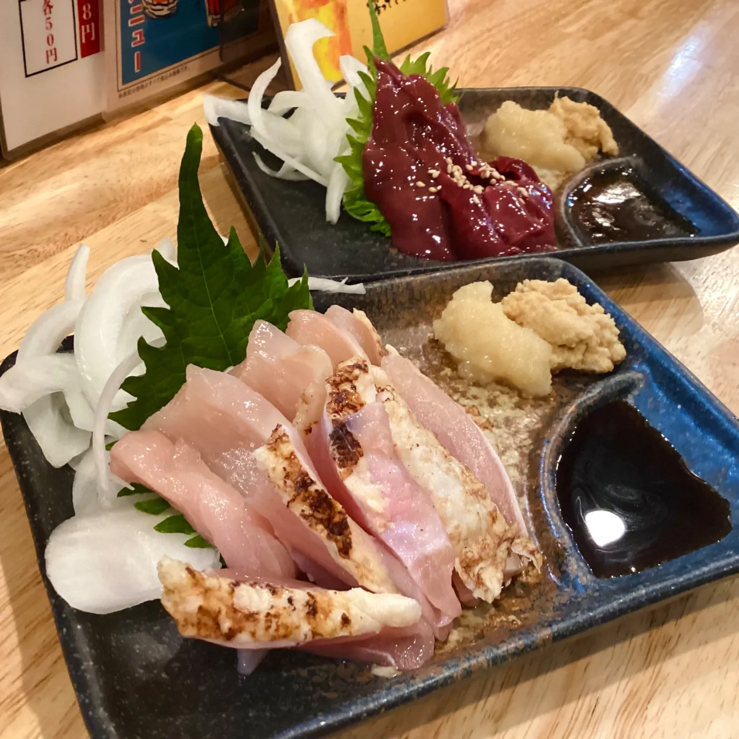 《食感の違いを楽しむ贅沢な一皿》